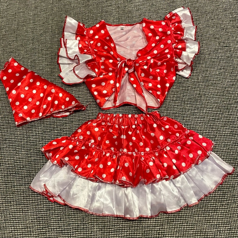 Peruvian Festejo/ Negroide outfit - Perfect for Hispanic Heritage Week  6/7 T